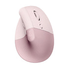 Logitech Lift Vertical Ergonomic Mouse - Rose-Lift yourself up: When the desk life gets you down, lift yourself up with Logitech Lift Vertical Ergonomic Mouse, a great fit for small to medium right hands