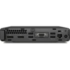 HP ProDesk 600 G4 Mini Refurbished Desktop Computer - Intel i5‑8500T - 256 GB SSD - 16 GB RAM - Windows 11 Pro - Black-Processor: Intel  Core  i5-8500T 6 core processor delivers responsive performance for multitasking and business applications