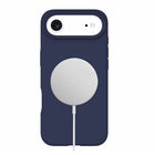 Blu Element Silicone Compatible with MagSafe Case for iPhone 17 Air - Navy-Raised Edges to protect the camera and screen