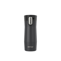 Contigo AUTOSEAL West Loop Vacuum-Insulated Stainless Steel Travel Mug with Easy-Clean Lid - 16 oz (473 mL) - Matte Black-No leaks or spills: AUTOSEAL lid locks between sips and is 100% leak- and spill-proof