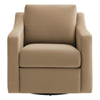 Modway Liora Performance Velvet Armchair - Taupe-7