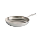 Tramontina Gourmet Tri-Ply Clad 30 cm Fry Pan-The Tramontina Tri-Ply Clad Stainless Steel Fry Pan offers professional-grade performance for any kitchen. Built with tri-ply clad construction, featuring an aluminum core between two layers of high-quality 18/10 stainless steel, this pan ensures even heat distribution, providing you with superior control over every dish