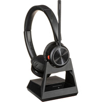 HP Poly Savi 7220 Office Binaural Dect Headset-Headset Type: Binaural Over-the-Head