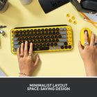 Logitech POP Keys Mechanical Wireless Keyboard - Blast-Aesthetic match: Pair your POP Keys with POP Mouse, the comfy and quiet mouse made for working anywhere, with a customizable top button that opens a world of emojis and shortcuts