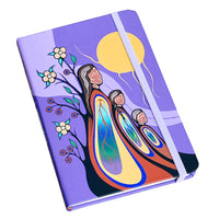 Oscardo Gifts from Creator by Emily Kewageshig Hardcover Journal -Hardcover journal by Oscardo featuring authentic Indigenous art by First Nations, Inuit, and Métis artists across Canada, ideal as a meaningful gift or everyday stationery essential