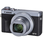 Canon PowerShot G7 X Mark III Digital Camera - Silver-4.2x Optical Zoom Lens (24-100mm f/1.8-2.8) with Optical Image