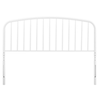 Modway Nova Metal Queen Headboard - White-Seven Mounting Positions