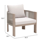 Zuo Rebel Accent Chair - Beige-6
