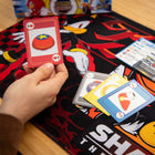 Kess Modern Sonic Shadow Playmat-Protects your cards and game pieces while adding a striking Sonic SHADOW aesthetic to your setup