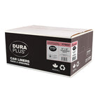 DuraPlus Can Liner - LLDPE - 30" x 38" - X Strong - Transparent - 125 Pack-Strength: X-Strong