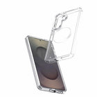 Avana Starlight Cell Phone Case with Magnets for Galaxy S26 - Silver-Transparent cover shows the camera bay colour