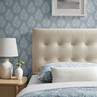 Modway Emily Stain-Resistant Performance Velvet Twin Size Headboard - Alabaster-Twin Size Headboard