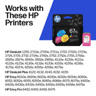HP 67XL Tri-Colour Original Ink Cartridge-Yields up to 200 pages