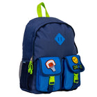 Jump Backpack - Blue-Padded back and shoulder straps