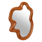Zuo Foz Mirror - Brown-Dimensions: 1.4" L x 26.0" W x 34.8" H