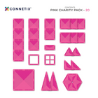Connetix Charity Pack - Pink - 20 Pieces-Recommended for and enjoyed by builders ages 3-100