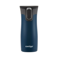 Contigo Autoseal Westloop Travel Mug - 16 oz - Blue-AUTOSEAL technolgoy is leak and spill proof