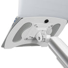 ShoppingAll Universal Laptop Mount Tray for VESA Monitor Arms and Stands - White-The ventilation holes on the tray will keep your laptop cool and prevent it from overheating for long hours use