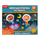 My School Bag Good Start! Math and Skills - 5-6 Years - French-Educational activity book 
