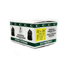 Eco II Garbage Bags - 30 x 38" - Extra Strong - Clear - 125 Pack-125 Pack