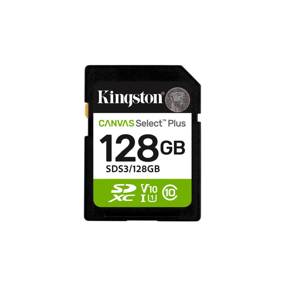 Kingston 128 GB Canvas Select Plus G3 SD Card | staples.ca