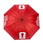 FIFA WORLD CUP 2026 Umbrella - Red-Form Factor: Designed as a compact, foldable travel umbrella, making it highly portable for match days and outdoor fan festivals