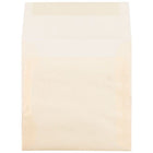 JAM Paper Square Translucent Vellum Invitation Envelopes - 5.5" x 5.5" - Spring Ochre Ivory - 25 Pack (1591909)-Size: 5 1/2 x 5 1/2 inches