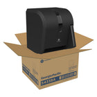 Georgia-Pacific Hygienic Push-Button Rigid Paper Hand Towel Dispenser-Can be elbow-operated to minimize the risk of cross-contamination