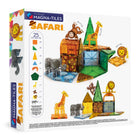 MAGNA-TILES Safari Animals 25-Piece Magnetic Construction Set-Always Compatible: All pieces are compatible with and complementary to all other MAGNA-TILES sets