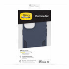 OtterBox Commuter Compatible with MagSafe Case with Camera Control for iPhone 17 - Riverside Blue-Bumpers around the camera protect against hard hits