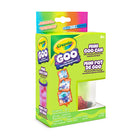 Crayola Mini Goo Can-LESS MESS GOO CRAFT: Special formula ensures the goo won't stick to clothing, hair, or hands, making cleanup a breeze for parents