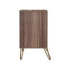 Manhattan Comfort Avira 35" Mid-Century Modern 3-Drawer Dresser - Brown-Durable construction built for everyday use