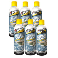 Blaster Garage Door Lubricant 9.3 oz - 6 Pack-Reduces Friction & Wear