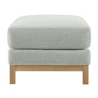 Modway Roscoe Fabric Ottoman - Mist-Assembly Required