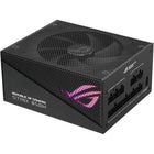 ASUS ROG Strix 850W Gold Aura Edition Power Supply-Top-end Japanese capacitors ensure efficient operation and have helped the ROG Strix Aura Edition PSUs earn an 80 PLUS Gold certification - the increased efficiency also results in less heat, reducing noise and increasing reliability