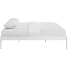 Modway Elsie Queen Bed Frame - White-Weight Capacity Up To 1300lbs