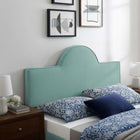 Modway Dawn Performance Velvet Twin Headboard - Mint-5 Mounting Positions