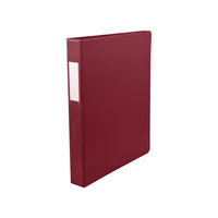 Staples Economy 1" Round 3-Ring Binder - Letter Size - 175 Sheet Capacity - Burgundy-Burgundy, O-Ring binder with 175 sheet capacity
