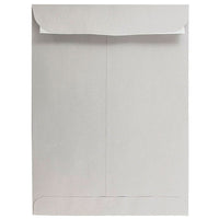 JAM Paper 9 x 12 Open End Envelopes, Peel & Seal Closure, Light Grey, 1000 Pack-Open End Envelopes