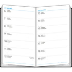 W. Maxwell 2027 Mini Weekly Planner - 3.5" x 6.25" - Narcissus-Planner Format: Day per page