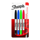 Sharpie Twin-Tip Permanent Markers - Assorted - 4 Pack-Combines Fine and Ultra-Fine points in one convenient marker