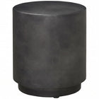 HOMCOM Concrete Finish Side Table - Charcoal Grey-Our product boasts an imitation concrete effect for a sleek and organic aesthetic