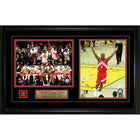 Toronto Raptors Double 2019 World Champion Photos - Framed Print - 24" x 15"-Premium raptors