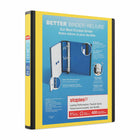 Staples Better Binder - 1-1/2" - Yellow-Longer lasting, easier to use
