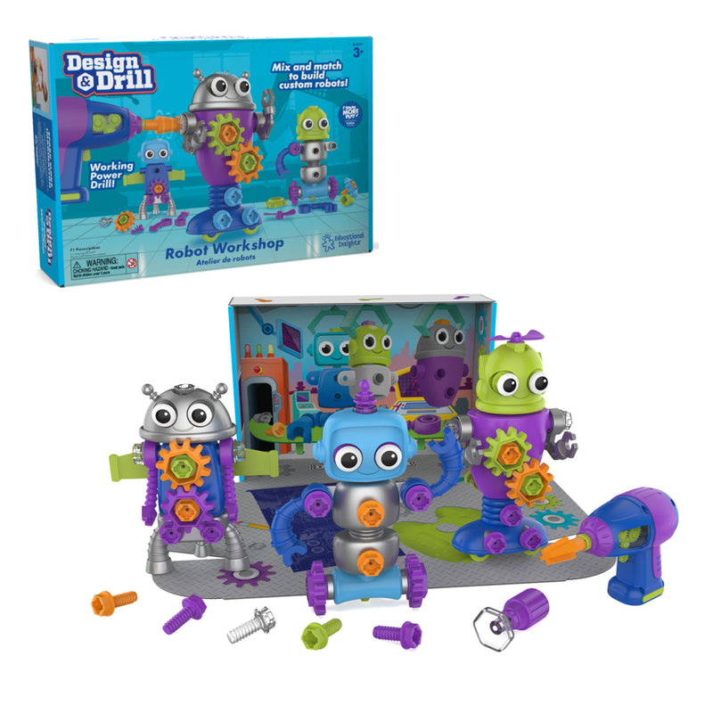 Educational Insights Robot Workshop - Set of 69 | staples.ca