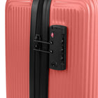 Bugatti Alexandria Collection 30.25" Hardside Spinner Luggage – Coral-Reinforced top carrying handle