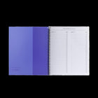 Hilroy Better Notes 1 Subject Notebook – 10.5" H x 8" W – 100 Sheets – Blue-90 brightness