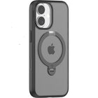 Torras Ostand Q3 Spin Series Case for iPhone 17 - Black-10FT Adventure Ready Protection. 2X Tougher Than Military-Grade (MIL-STD-810H) Drop Standards. Beyond military standard protection Patented ShockMAT impact cushioning Raised camera lip and screen bezel