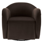 Modway Compose Performance Velvet Swivel Armchair - Chocolate Brown-7