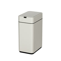 Elpheco Stainless Sensor Garbage Can With Legs - Slim 9L - Cream White-Smart Motion Sensor: Advanced sensing technology reduces unnecessary openings and extends battery life